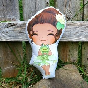 Princess and the Frog Tiana Pillow Pal. New.